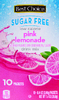 Sugar Free Pink Lemonade Mix, 10ct - 1.4oz Box