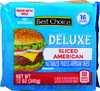 Deluxe Sliced American Cheese - 12oz Package