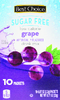 Sugar Free Grape Drink Mix, 10ct - 0.77oz Box