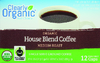 Organic House Blend Single Serve Coffee