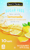 Sugar Free Lemonade Mix, 10ct