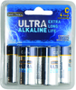 C Ultra Alkaline Batteries, 4ct