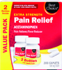 Extra Strength Pain Relief, 2Pk Acetaminophen Tablets - 200ct Box
