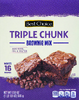 Triple Chunk Brownie Mix - 18.9oz Box