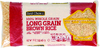 Long Grain Brown Rice - 16oz Laydown Bag