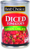 Diced Tomatoes w/ Green Chilies - 14oz Can