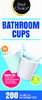 Bathroom Cups 3oz