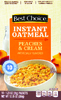 Peaches & Cream Instant Oatmeal, 10ct - 12.35oz Box