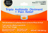 Triple Antibiotic Ointment Plus Pain Relief  - 1oz Box