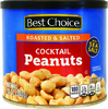 Roasted & Salted Cocktail Peanuts - 12oz Canister