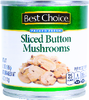 Sliced Button Mushroom - 4oz Can