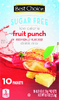 Sugar Free Fruit Punch Mix, 10ct - 0.9oz Box
