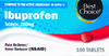 Ibuprofen Tablets - 100ct Box