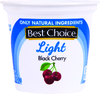 Light Black Cherry Yogurt - 6oz Cup