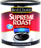 Supreme Roast Ground Coffee - 2LB Canister