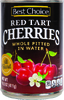 Red Tart Pitted Cherries in Water
