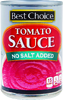 No Salt Added Tomato Sauce - 15oz Can