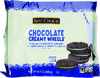 Creamy Wheel Chocolate Sandwich Cookies - 14oz Tray