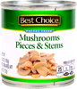 Mushrooms Pieces & Stems - 4oz Can
