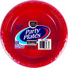 Plastic Plate 9inch Red
