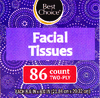Facial Tissue Cube - 2 Ply Box
