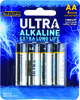 AA Ultra Alkaline Batteries, 4ct