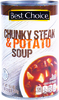 Chunky Steak & Potato Soup - 18oz Can