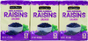 Raisins, 6ct - 1oz Cardboard Boxes