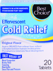 Effervescent Cold Relief, 20ct Box
