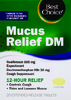 Mucus DM Expectorant & Cough Suppressant Tablets