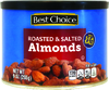 Roasted & Salted Almonds - 9oz Canister