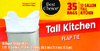 Tall Flap Tie Kitchen Bags - 35ct Box
