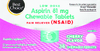 Chewable Low Dose Aspirin, Cherry Flavor - 81ct Box