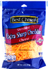 Shredded Extra Sharp Cheddar Cheese - 8oz Bag
