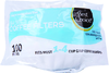 1-4 cup Basket Coffee Filters, 100ct - Nonsealable Plastic Bag