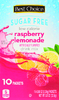 Sugar Free Raspberry Lemonade Mix, 10ct - 0.8oz Box