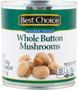 Whole Button Mushrooms - 4oz Can