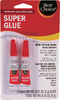 Super Glue, 2ct - 0.07oz Tubes