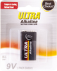 9V Ultra Alkaline Battery, 1ct