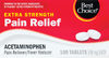 Extra Strength Pain Relief, Acetaminophen Tablets - 100ct Box