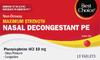 Maximum Strength Nasal Decongestant PE - 18ct Box