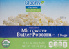 Organic Microwave Butter Popcorn