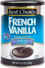 French Vanilla Medium Roast Ground Coffee - 11.5oz Canister