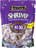 50ct Raw, Peeled, & Deveined Shrimp - 12oz Resealable Bag