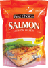Skin-on Salmon Fillets - 32oz Resealable Bag