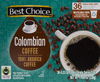 Colombian Single Serve Coffee Pods - 36ct