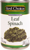 Whole Leaf Spinach - 13.5oz Can